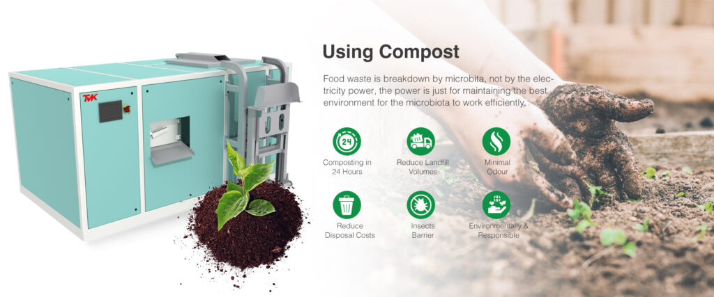 Fully Automated Organic Waste Composter Machine